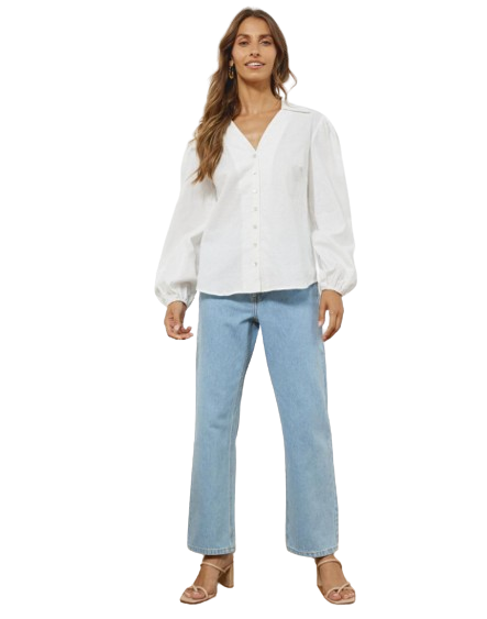 Dawn Linen Blend Shirt