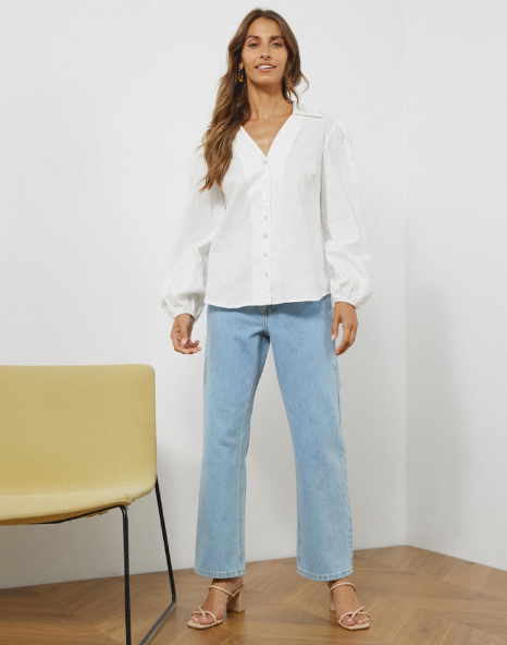 Dawn Linen Blend Shirt