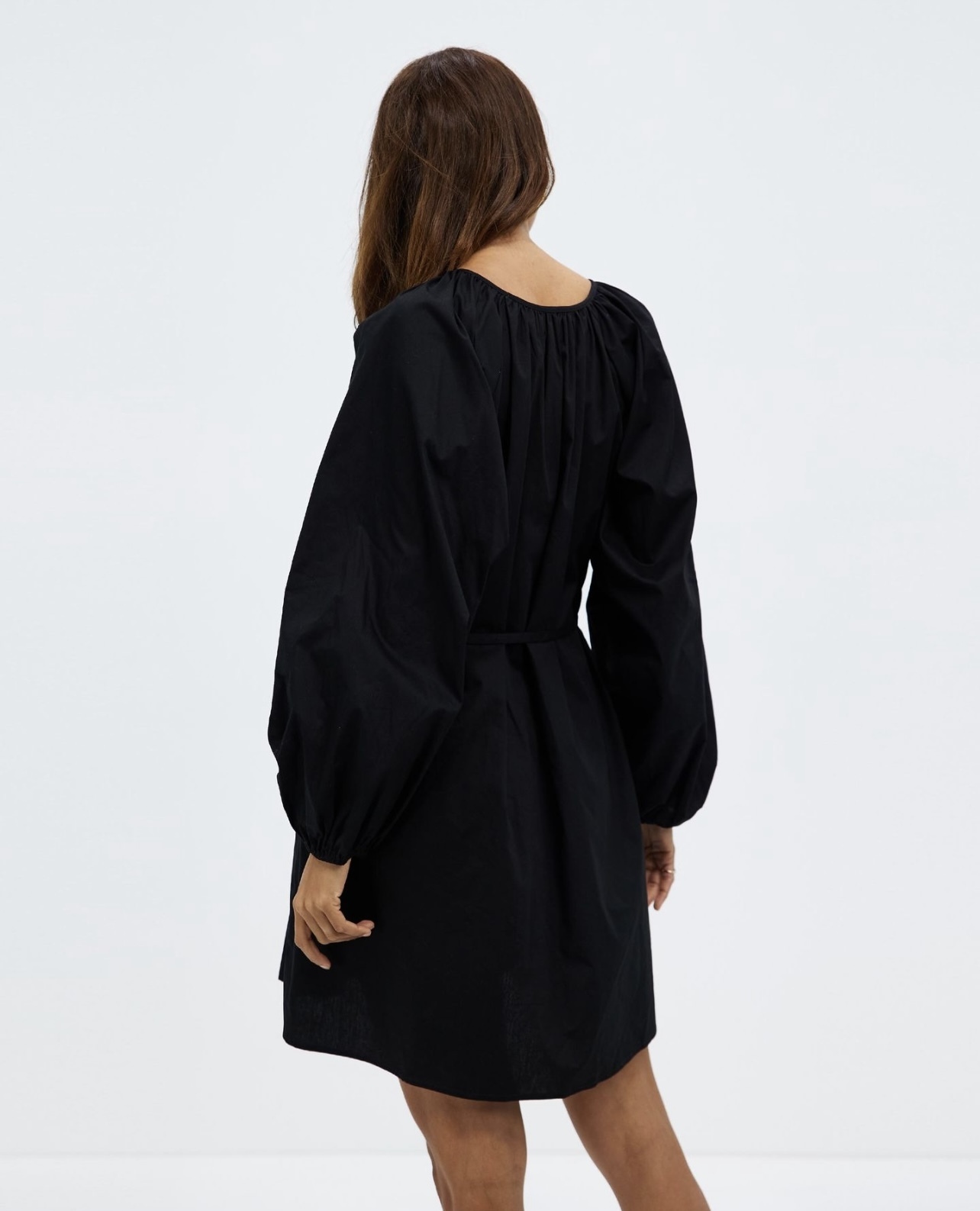 Organic Cotton Poplin Mini Dress