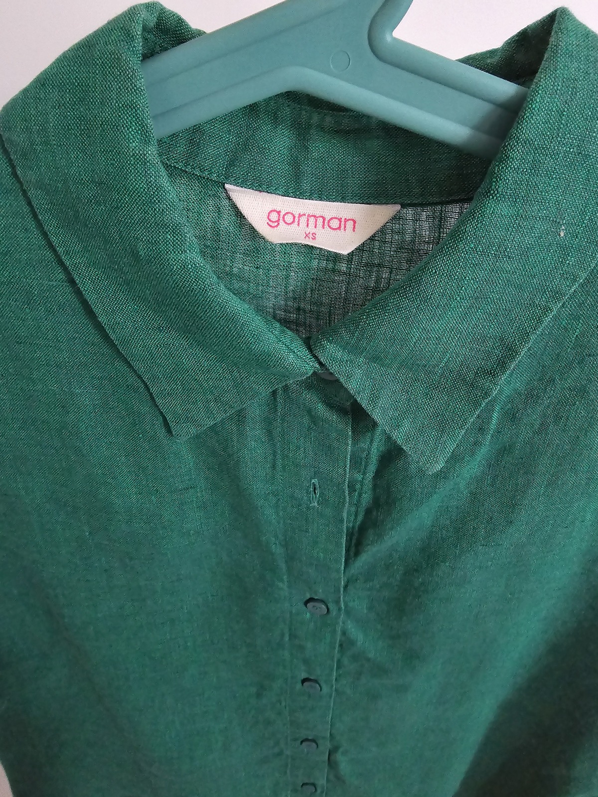 Linen short sleeve top