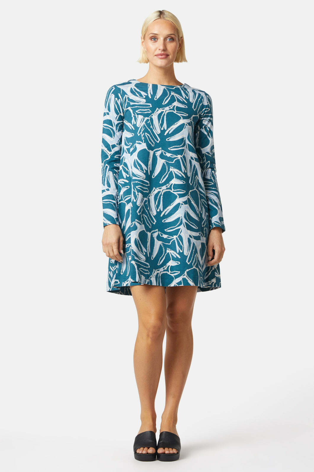 New Leaf Swing Dress
