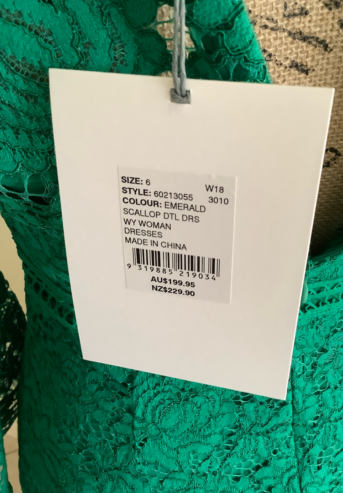 ‘Scallop’ Detail Dress