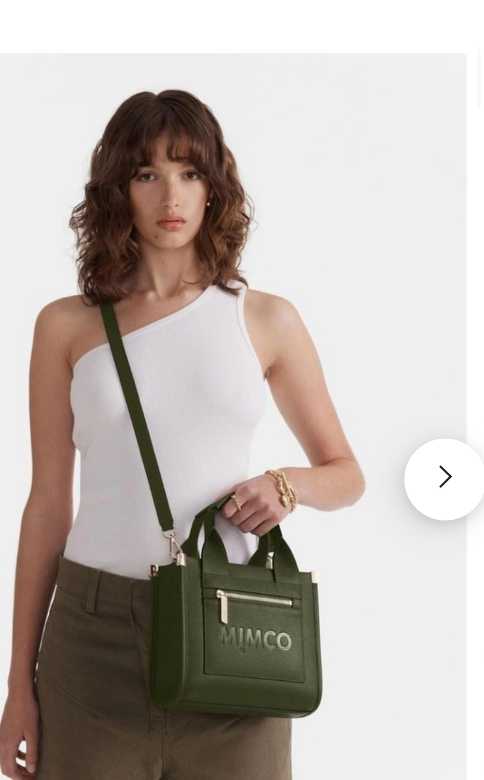patch tote winter moss 