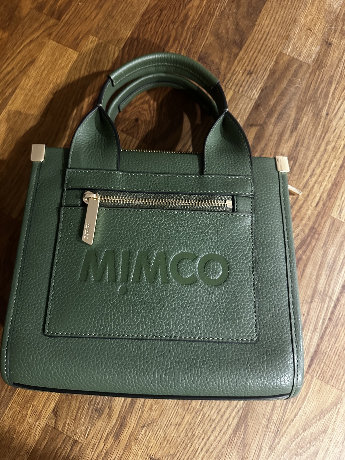 patch tote winter moss 