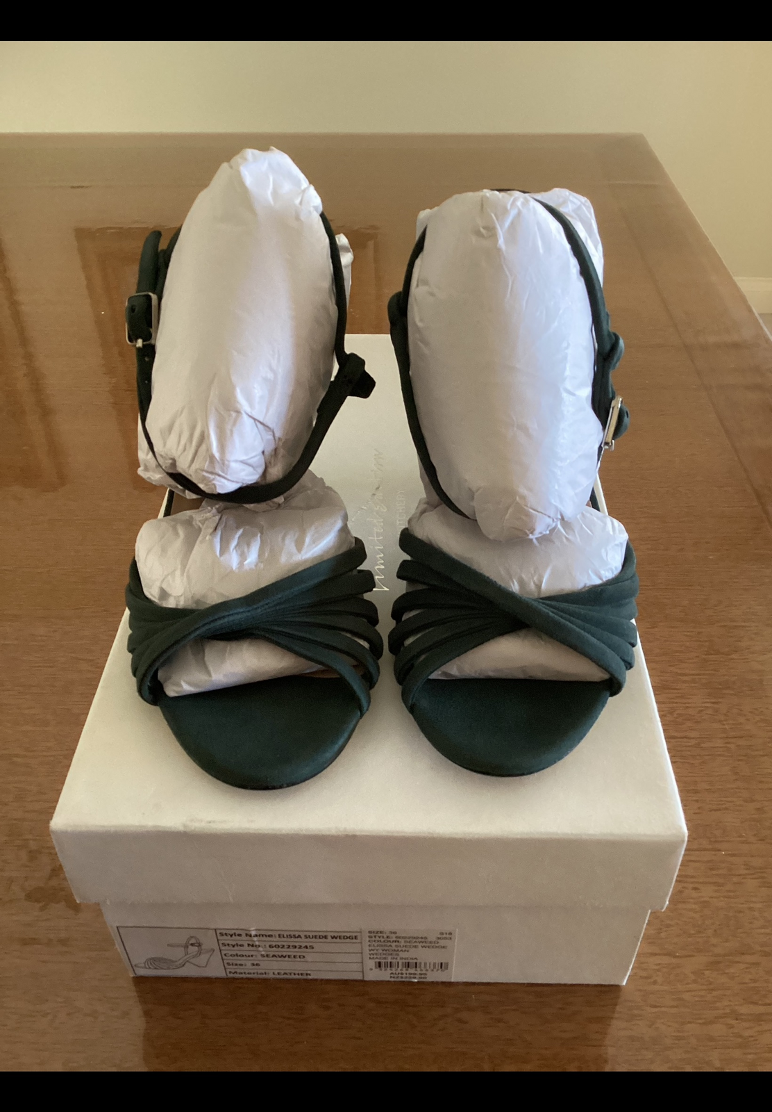 ‘Elissa’ Suede Wedges