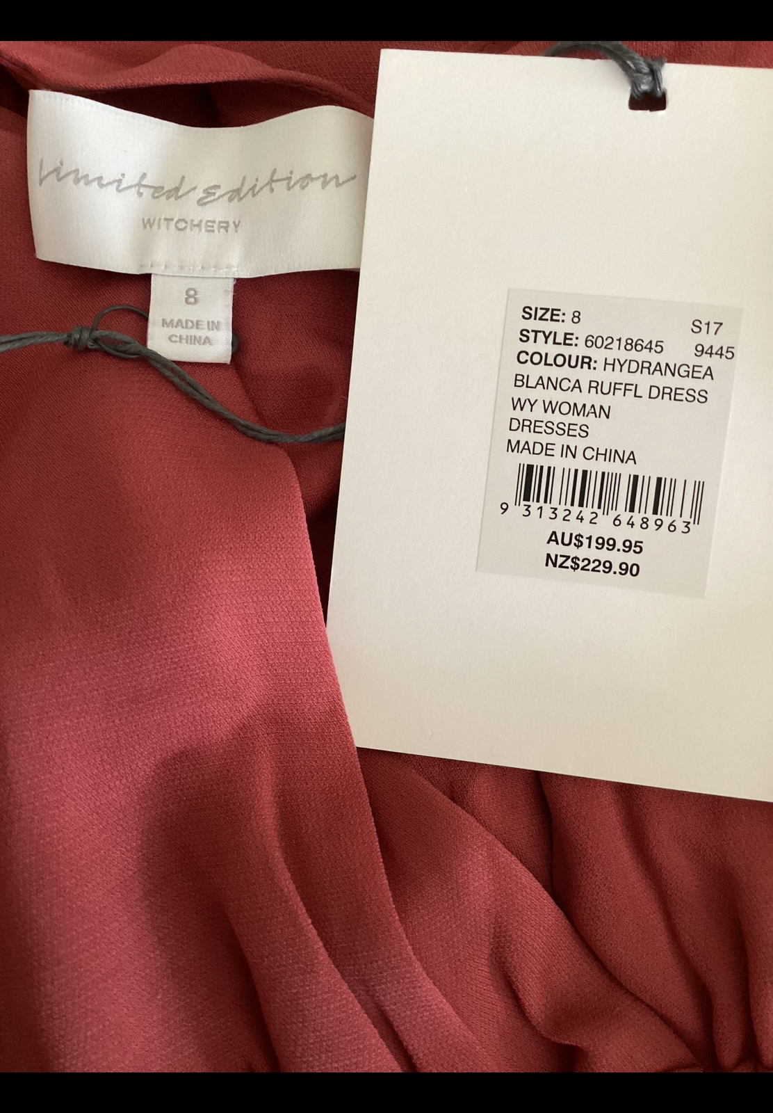 ‘Blanca’ Ruffle Dress