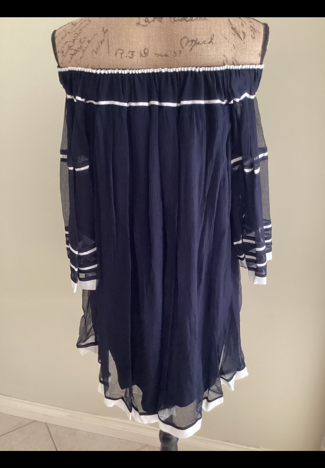 Gathered ‘Yoryu’ Dress