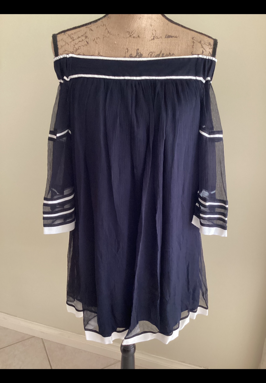 Gathered ‘Yoryu’ Dress