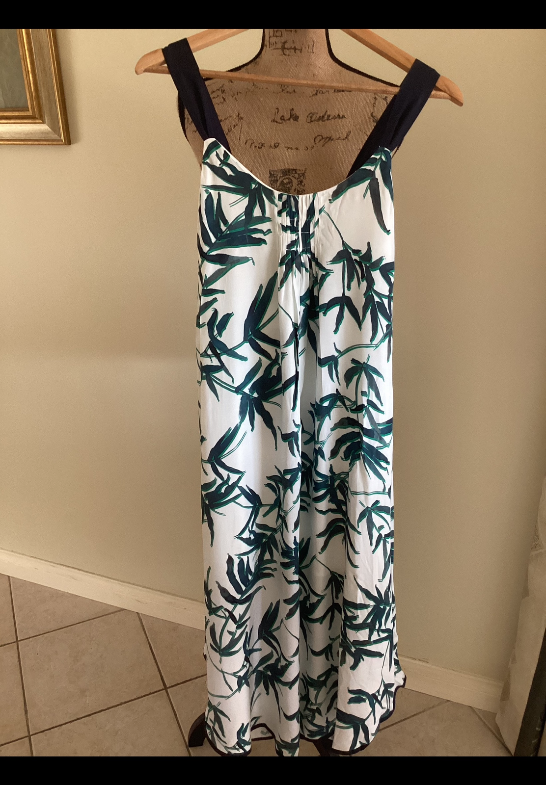 ‘Palm Print’ Maxi Dress