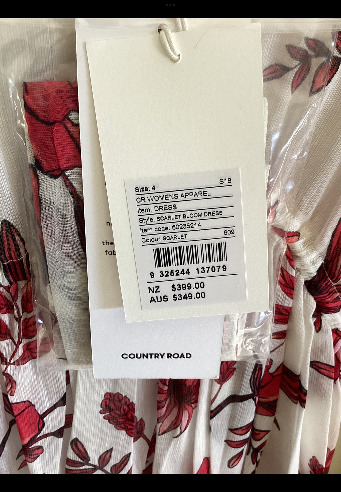 Capsule ‘Scarlet Bloom’ Dress
