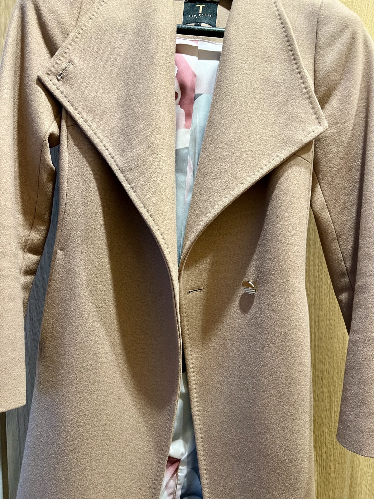 Ted Baker Wool Wrap Coat - AirRobe