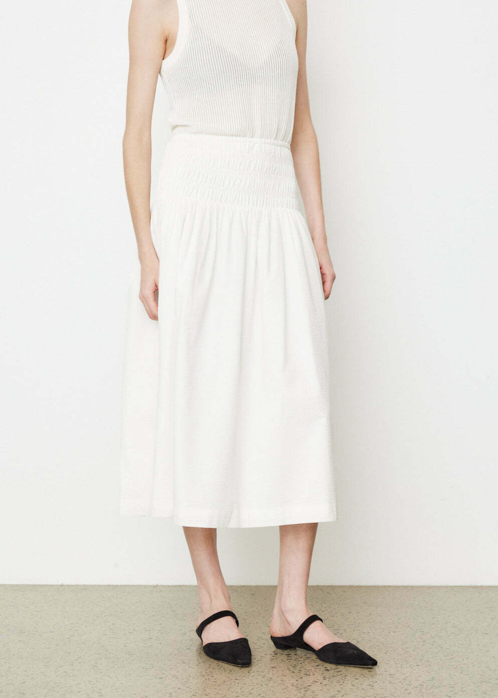 Annie Shirred Skirt