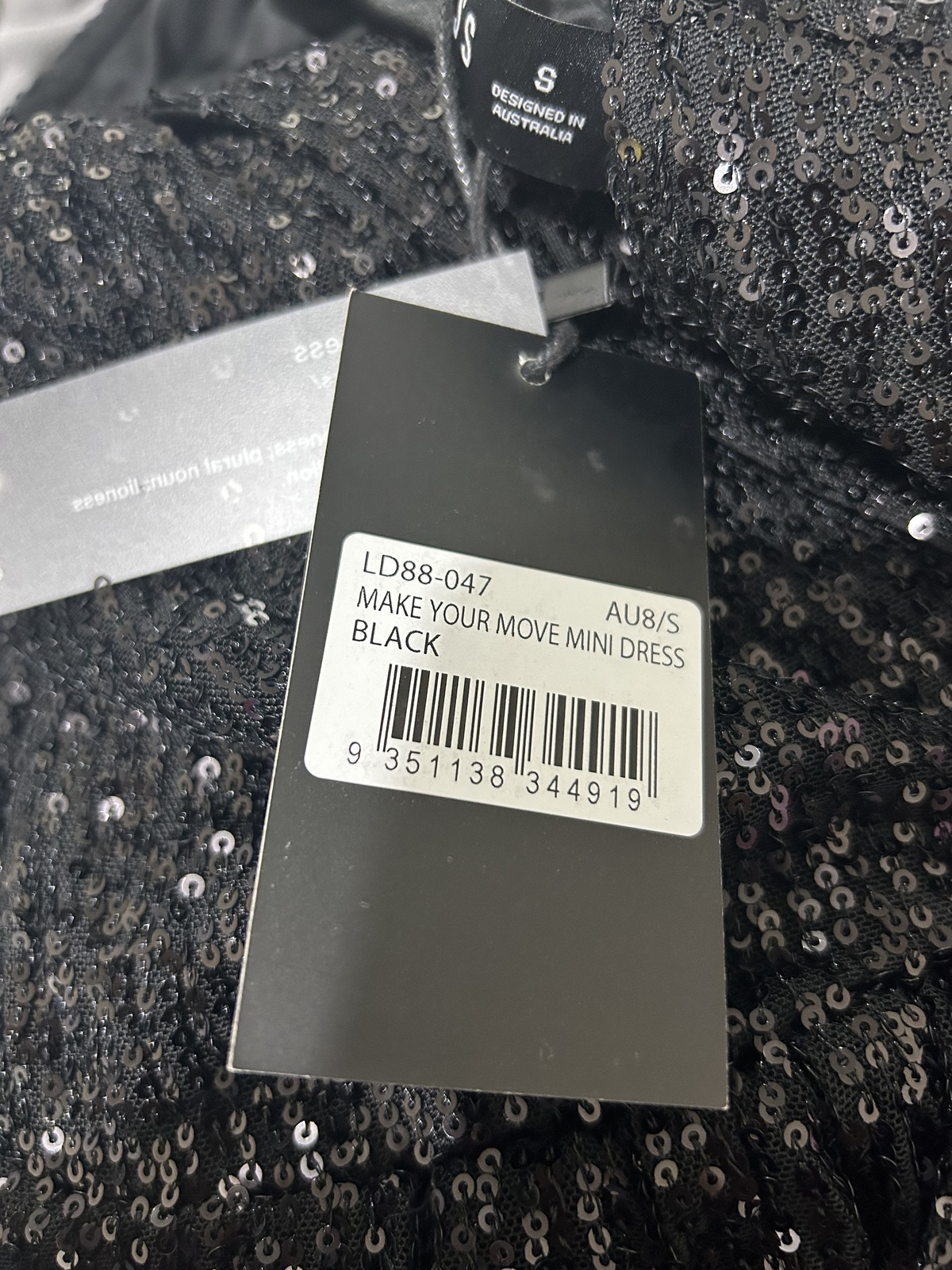 Make your move Mini Dress