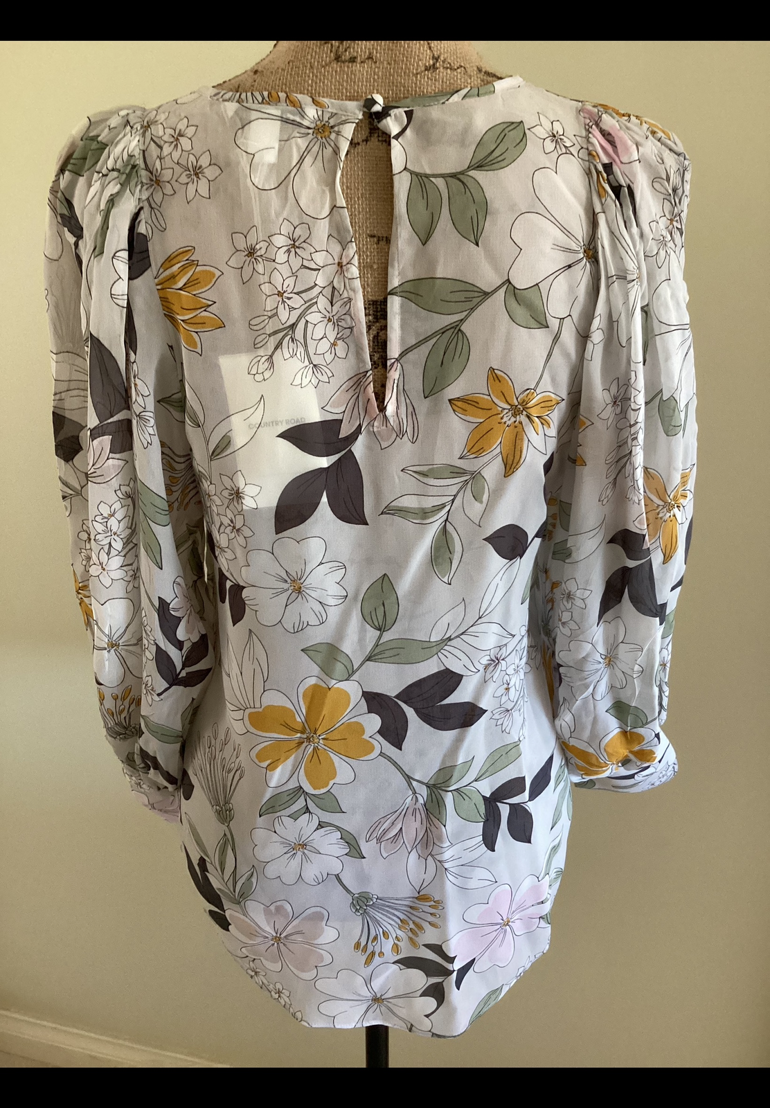 ‘Tossed Botanical’ Blouse