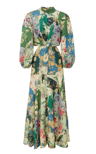 LORETTA PATCHWORK Shirtdress