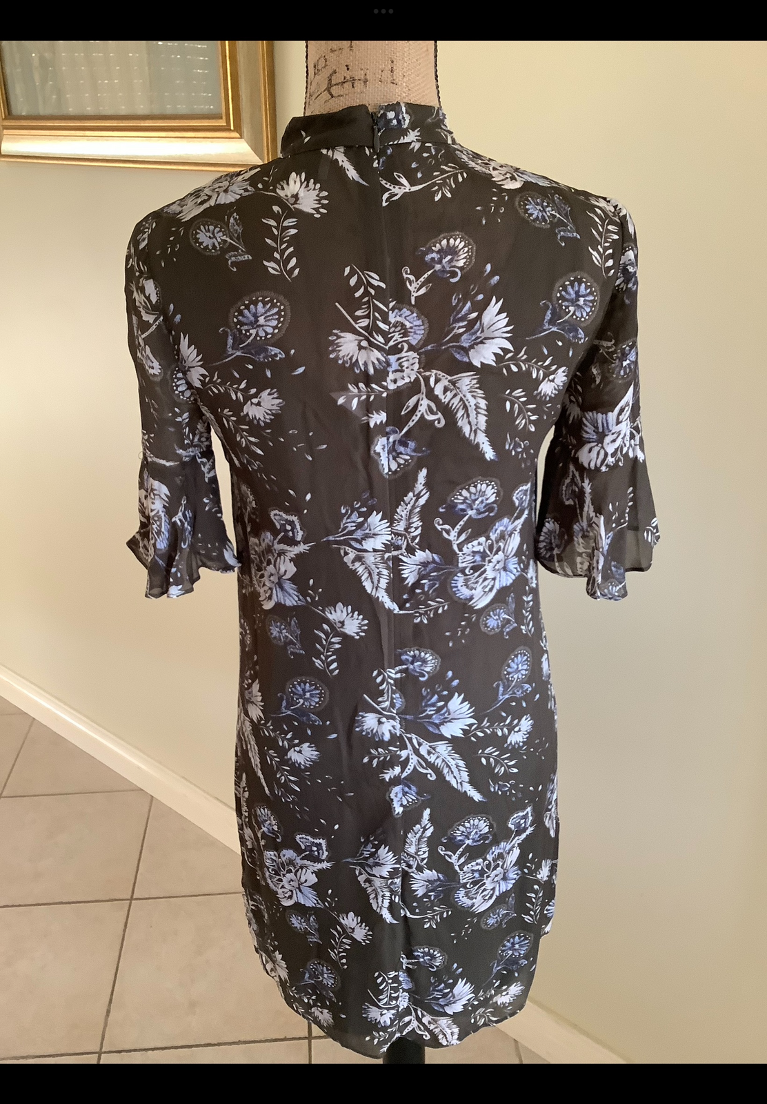 ‘Royal’ Print Dress