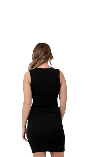 organic nursing tank dress, size small