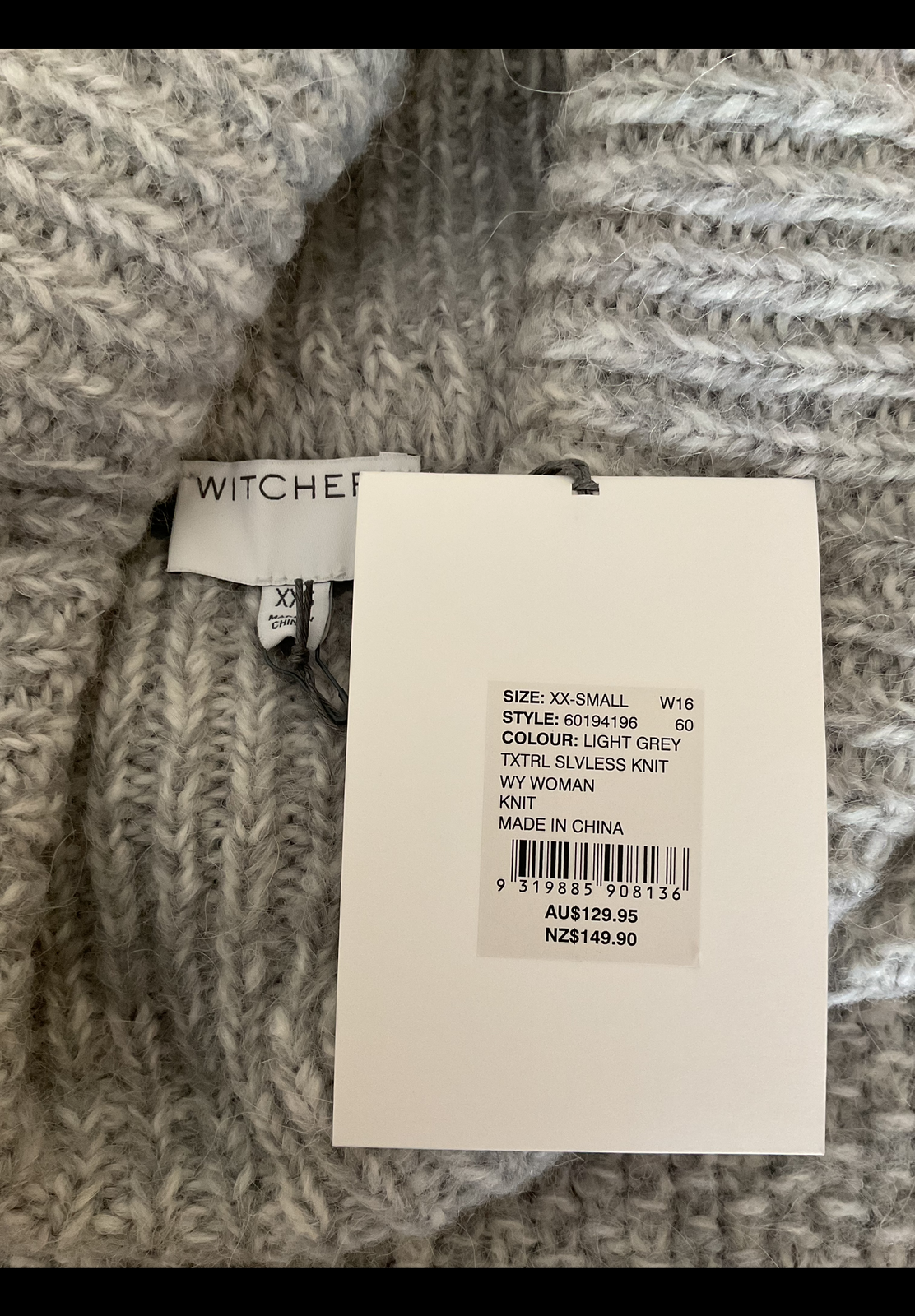 Textured Sleeveless Knit