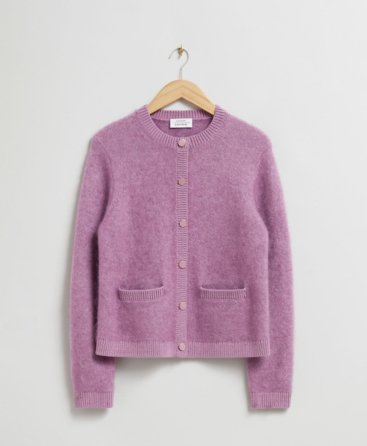 Other Stories Fuzzy Knit Cardigan AirRobe