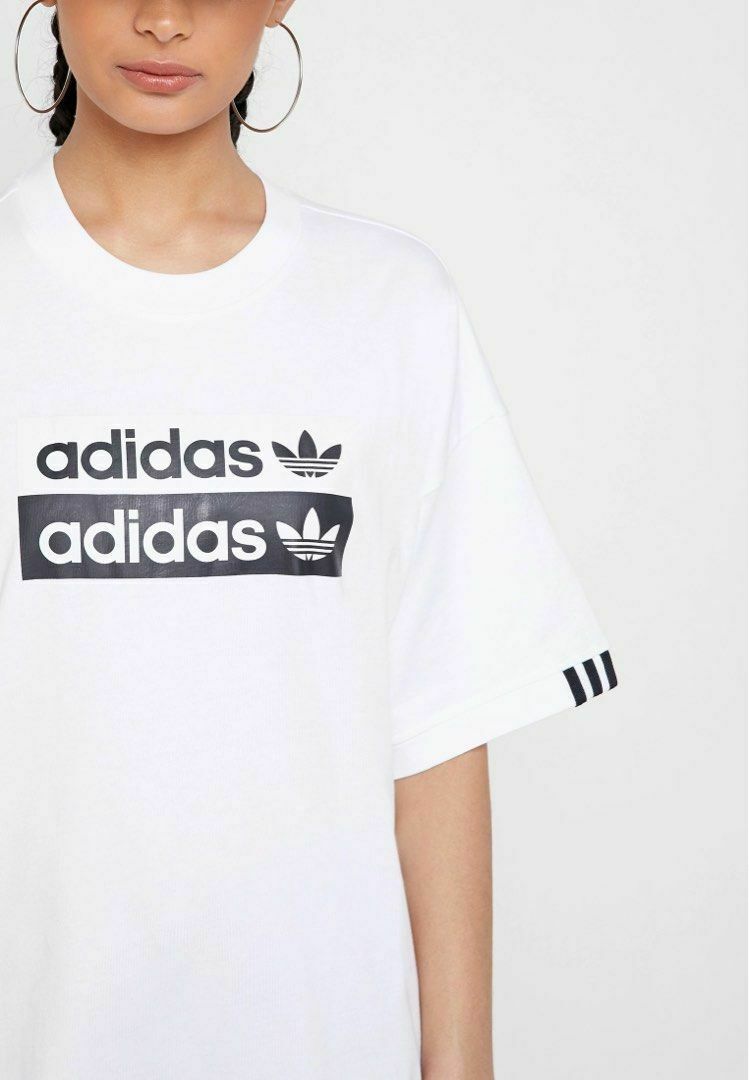 Logo Premium Cotton White Black Oversized Tee T-Shirt