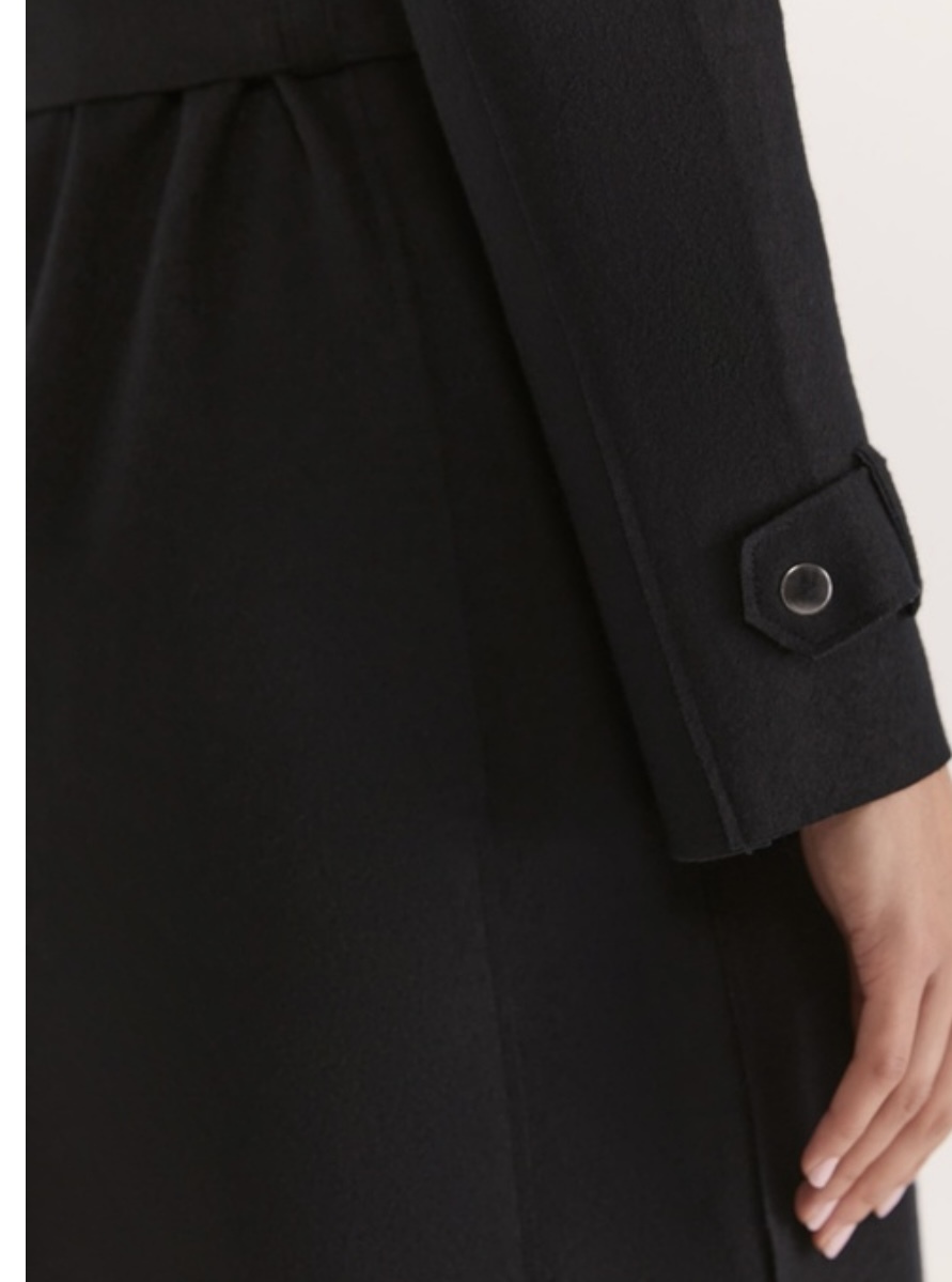 Karla Wool Longline Trench Coat