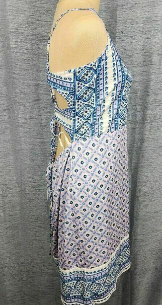 Belize Gia Bodycon Tie Back Mini Dress NWT