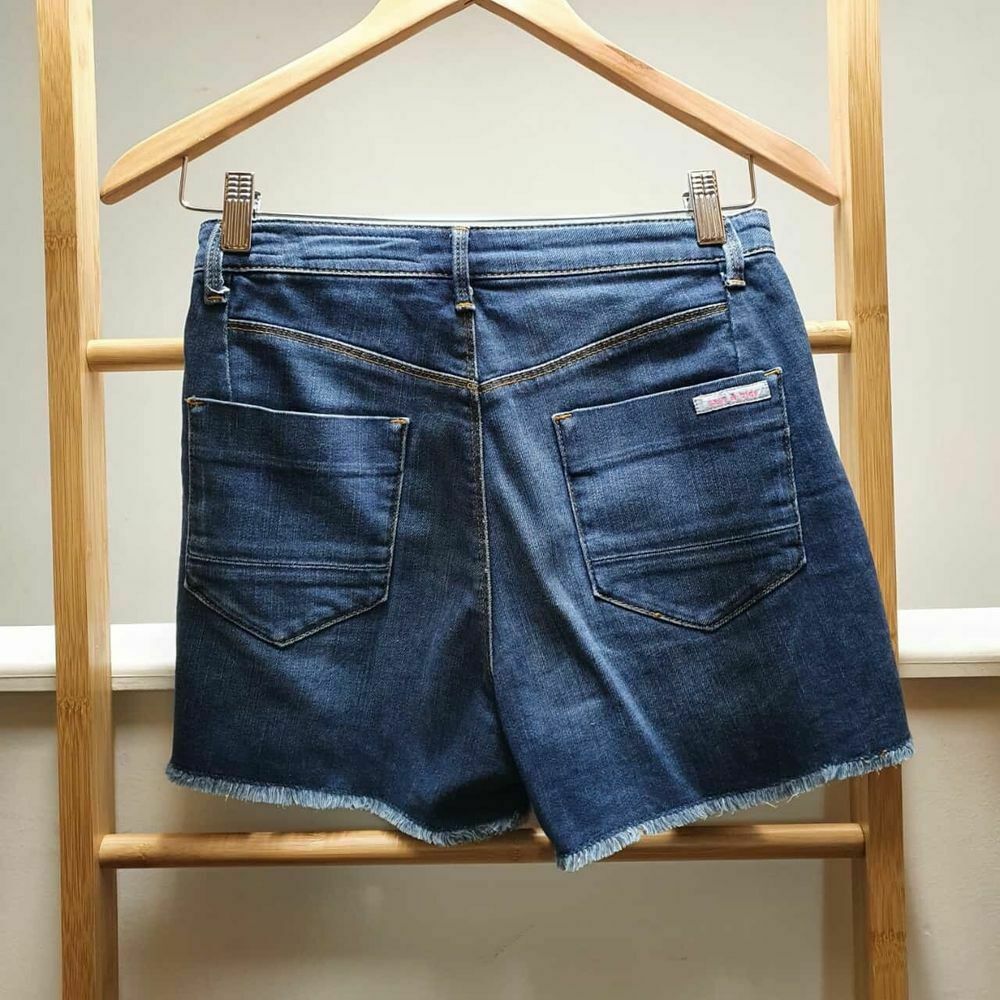 Louder Star Cut Off Denim Shorts