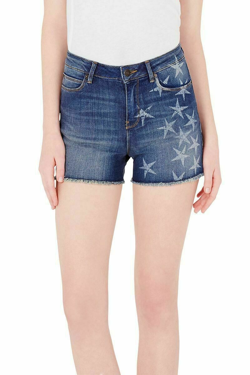Louder Star Cut Off Denim Shorts