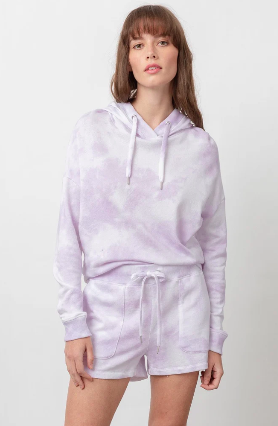 ROBIN and MURRAY - LAVENDER TIE DYE SET