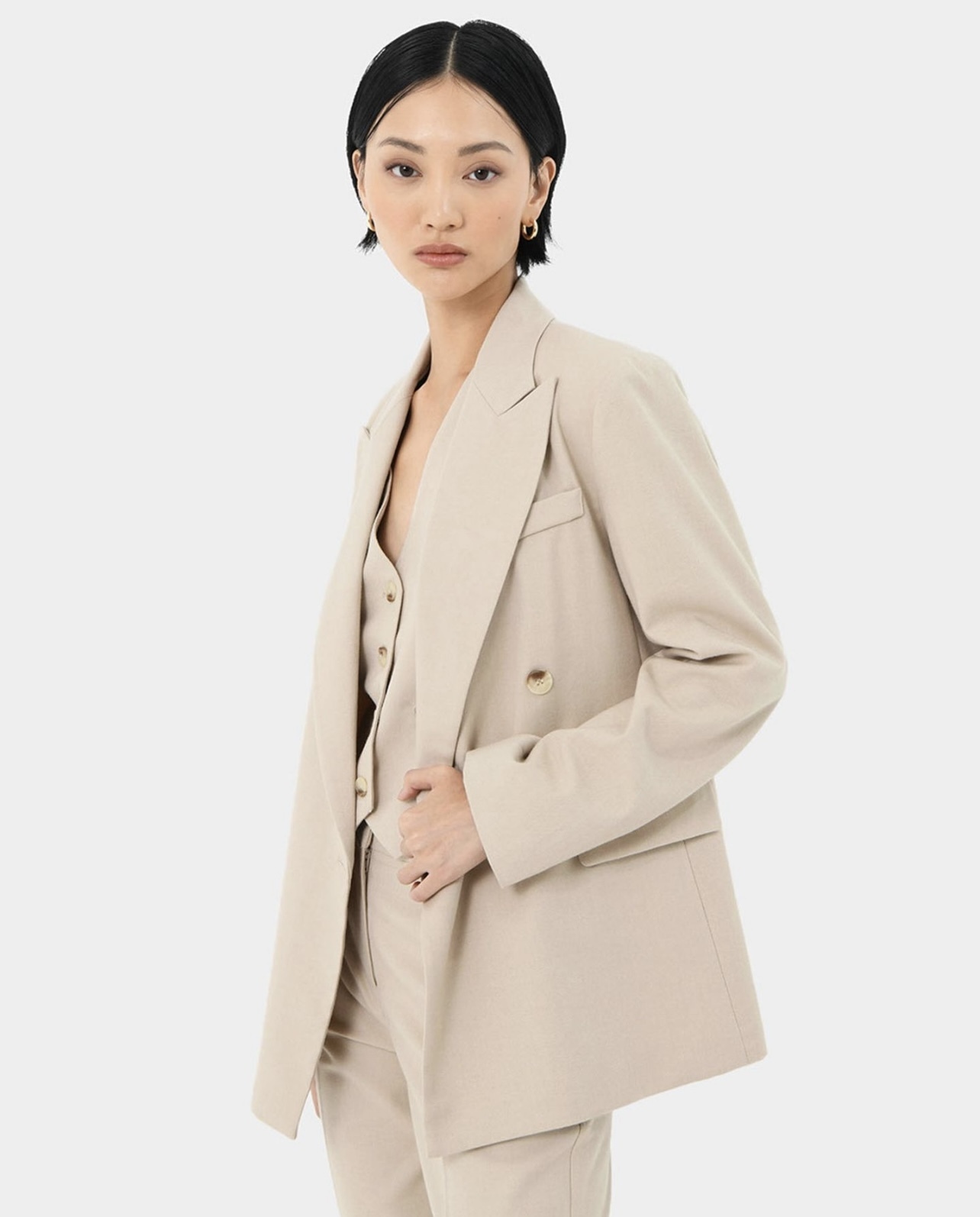 Double Breasted Blazer