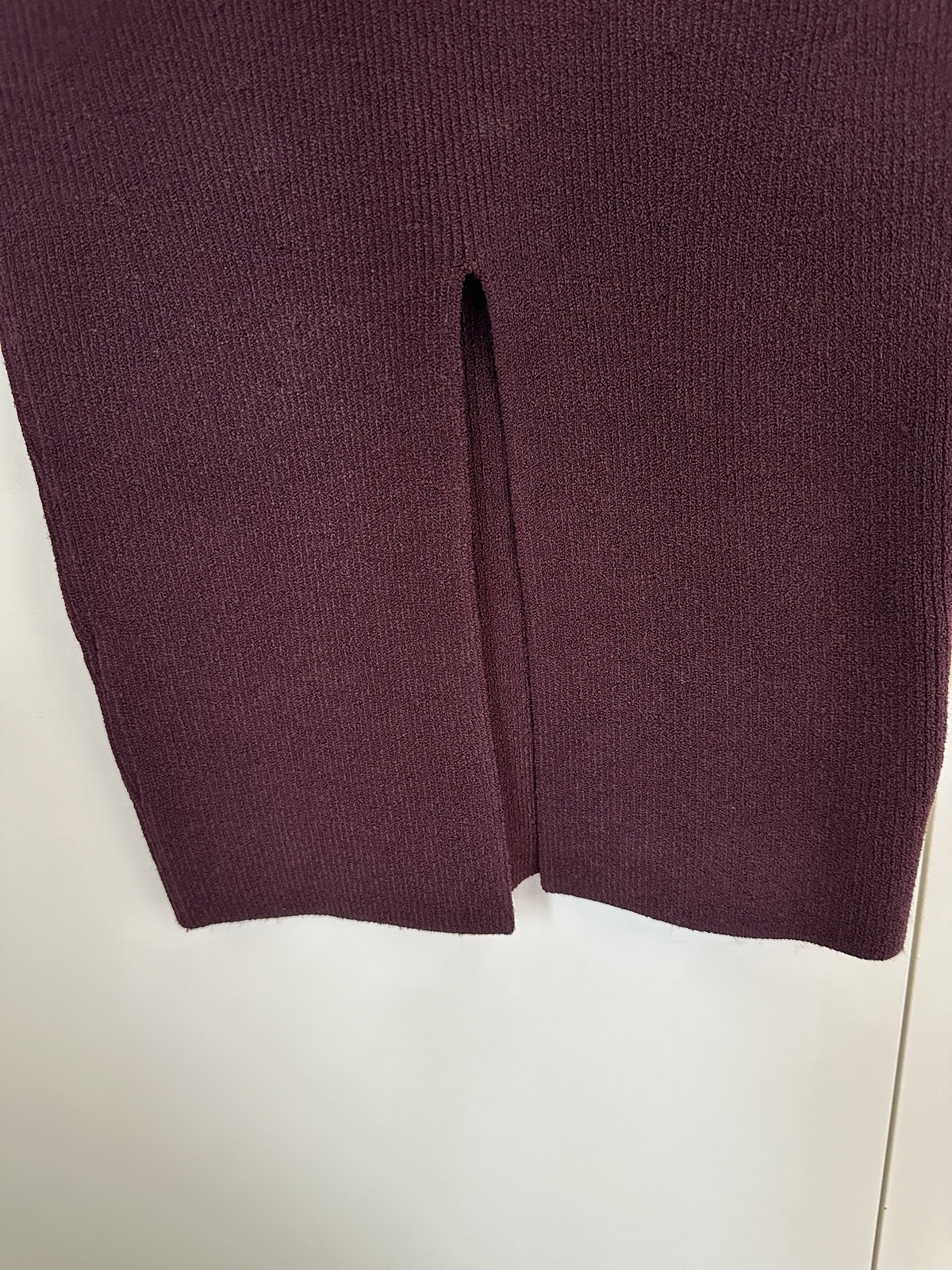 Freya ribbed-knit midi dress