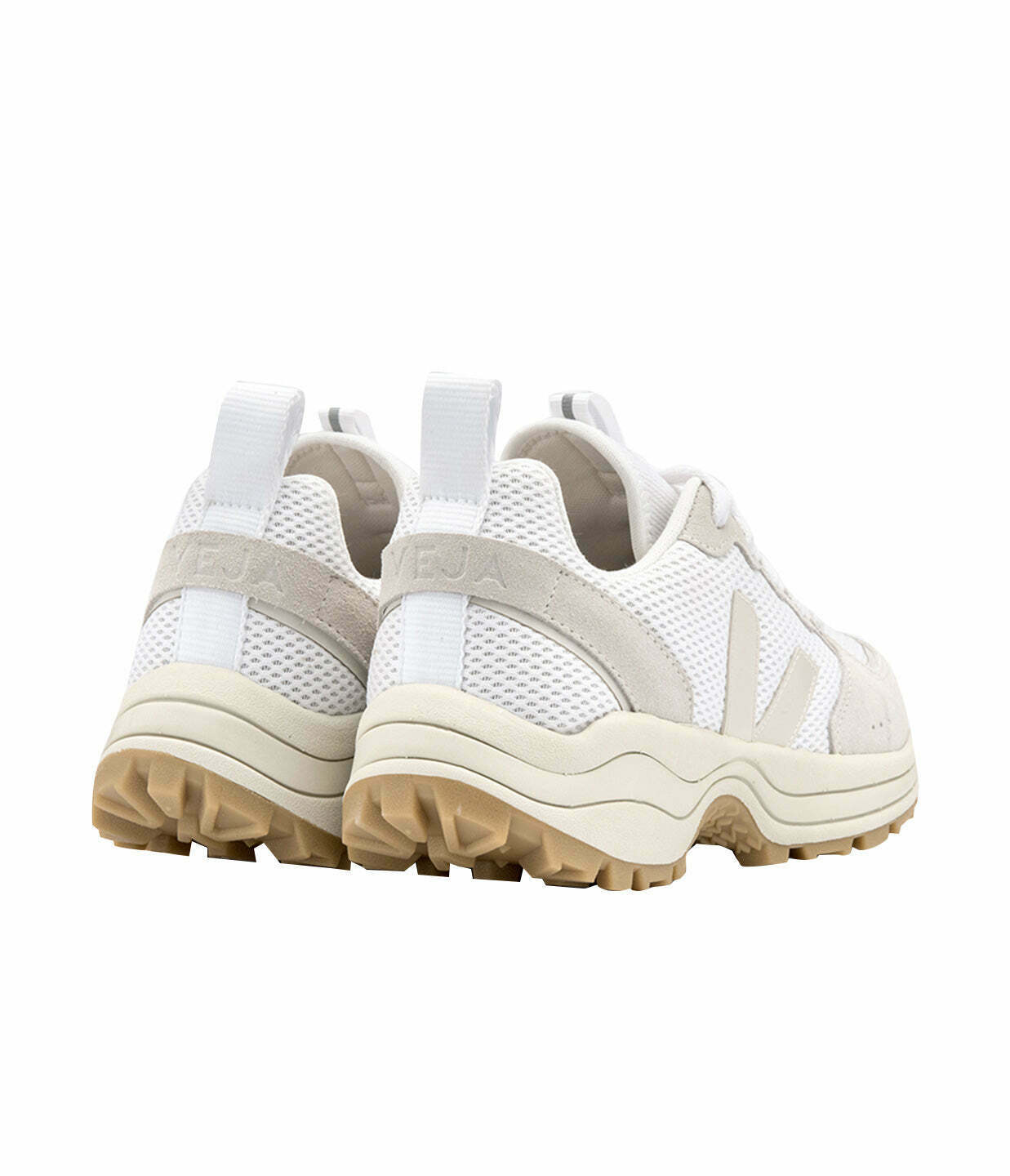 Venturi Sneaker in White Pierre Natural