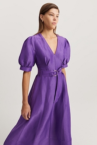 country road silk dress Country Road Country Road Linen and Silk dress, size 12. New with tags