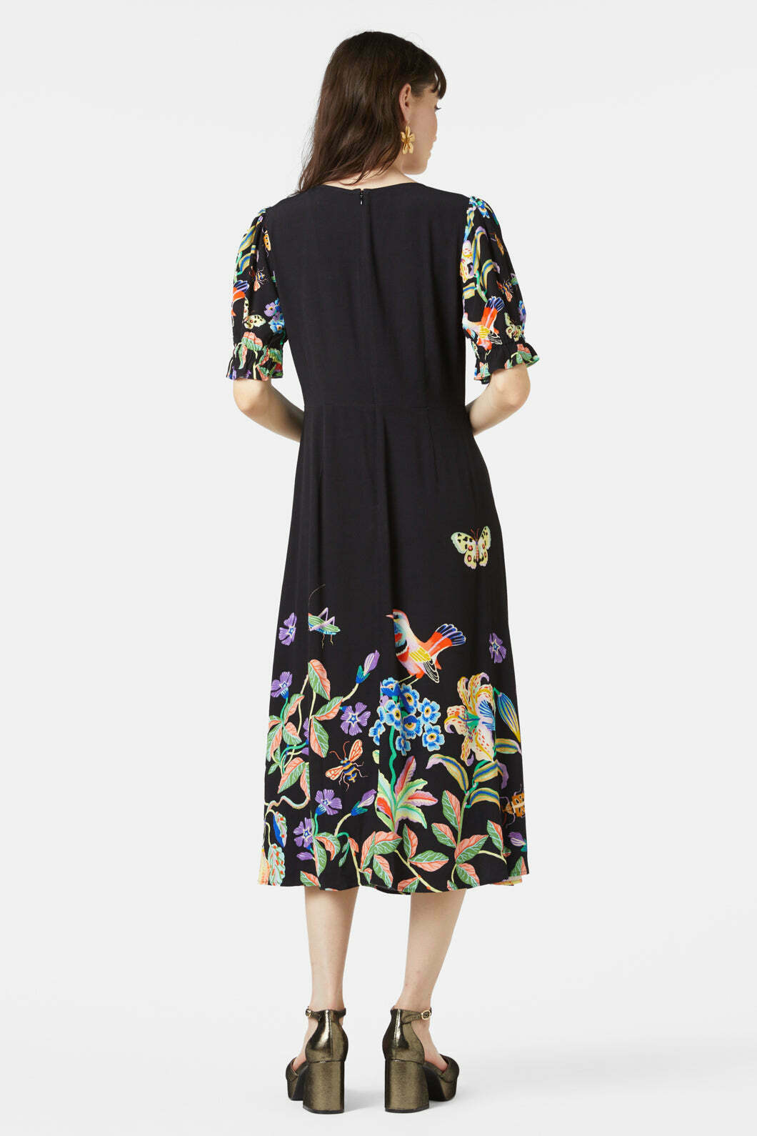Winter Orchard Placement Dress