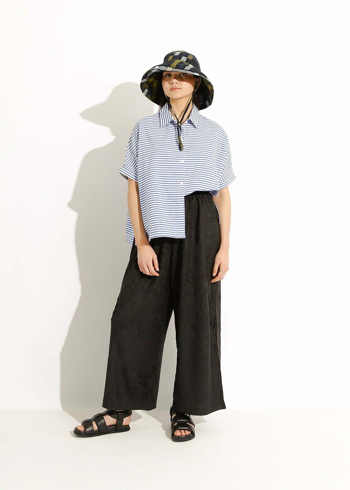 S23 | BILLY SHIRT / BLUE-WHITE