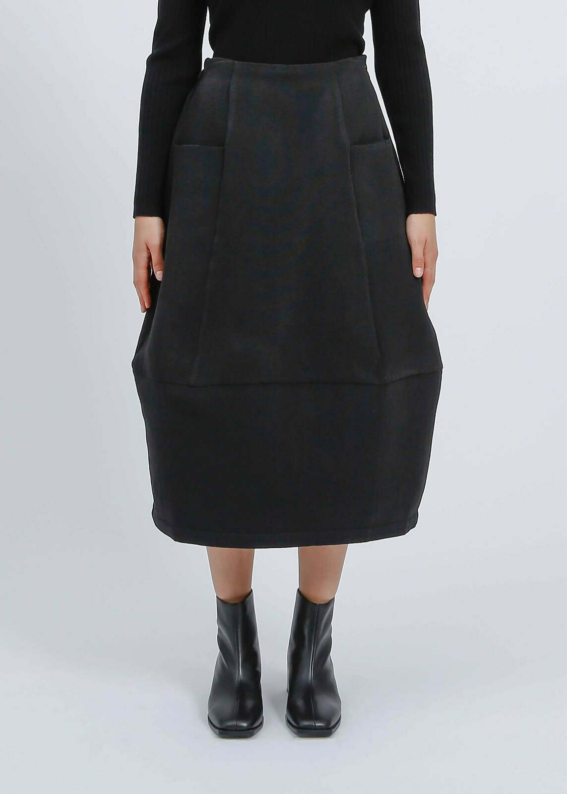 W22 | KAHLIA SKIRT / BLACK