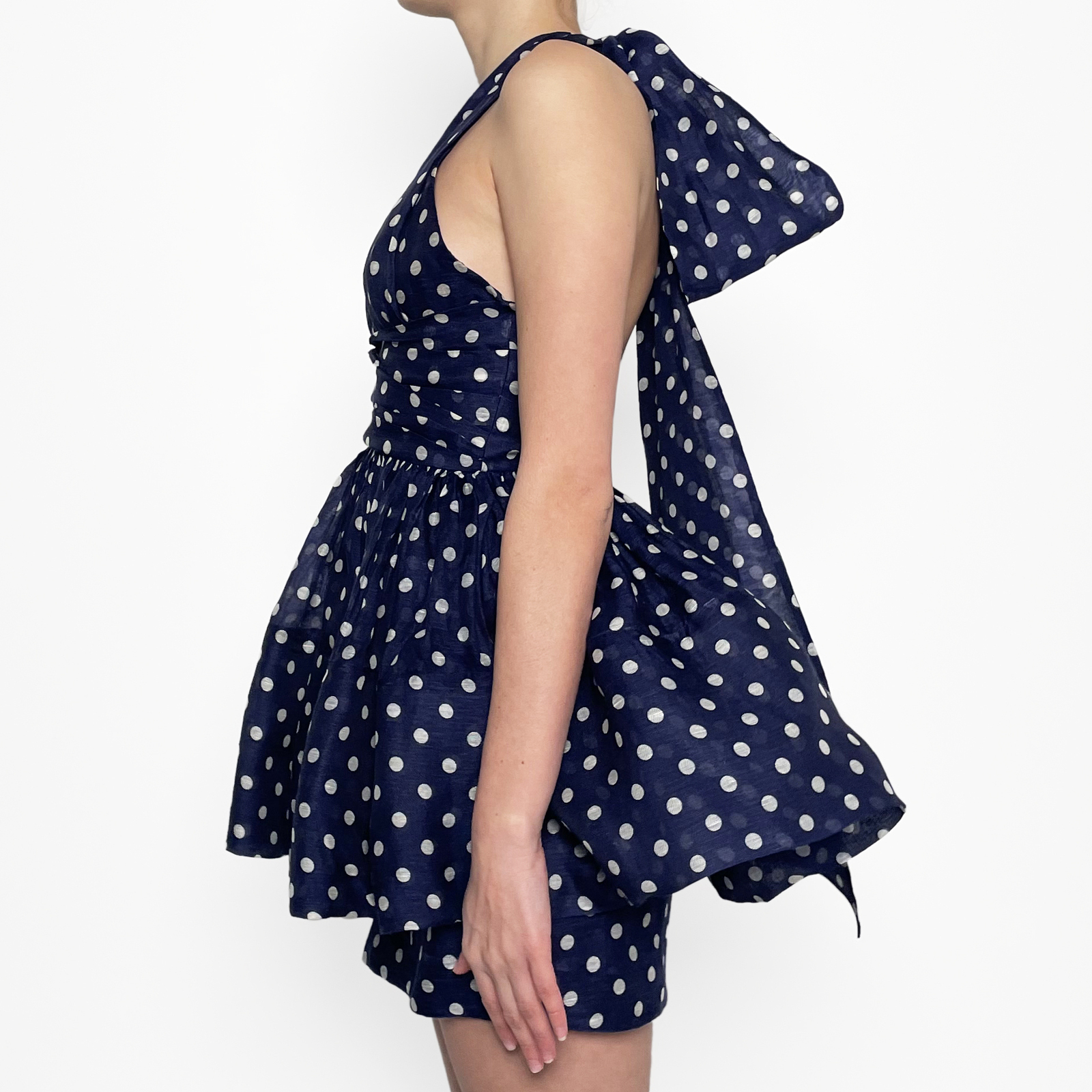 Zimmermann High Tide Halter Neck Mini Dress Sz 1 - AirRobe