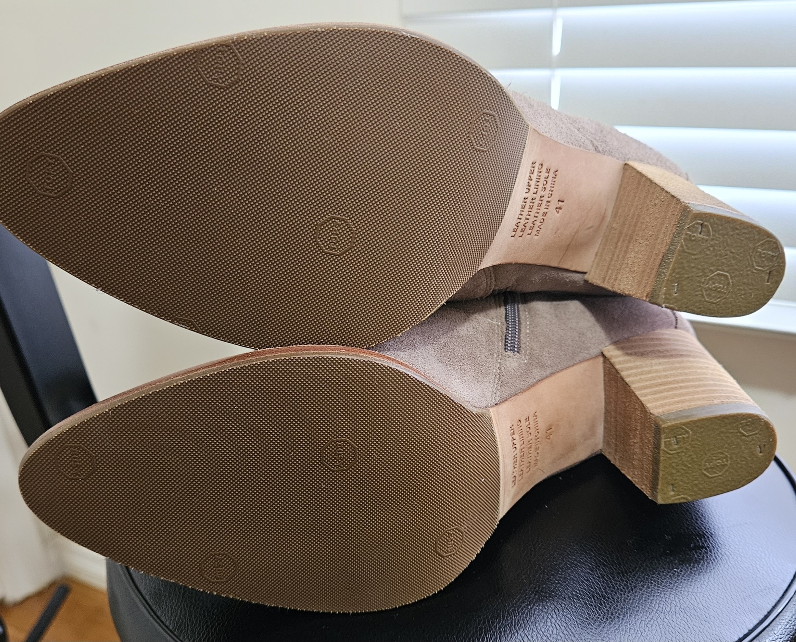 Finery Khaki / Tan Suede Boots