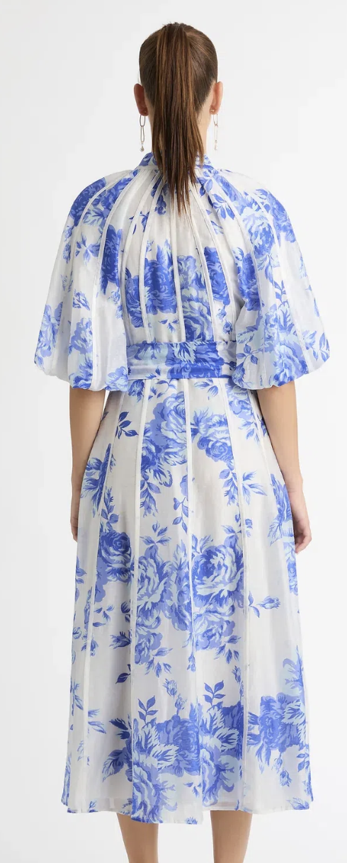 sheike gold paisley dress Provence Maxi Dress Limoncello | Halter A-line Dress main image 0