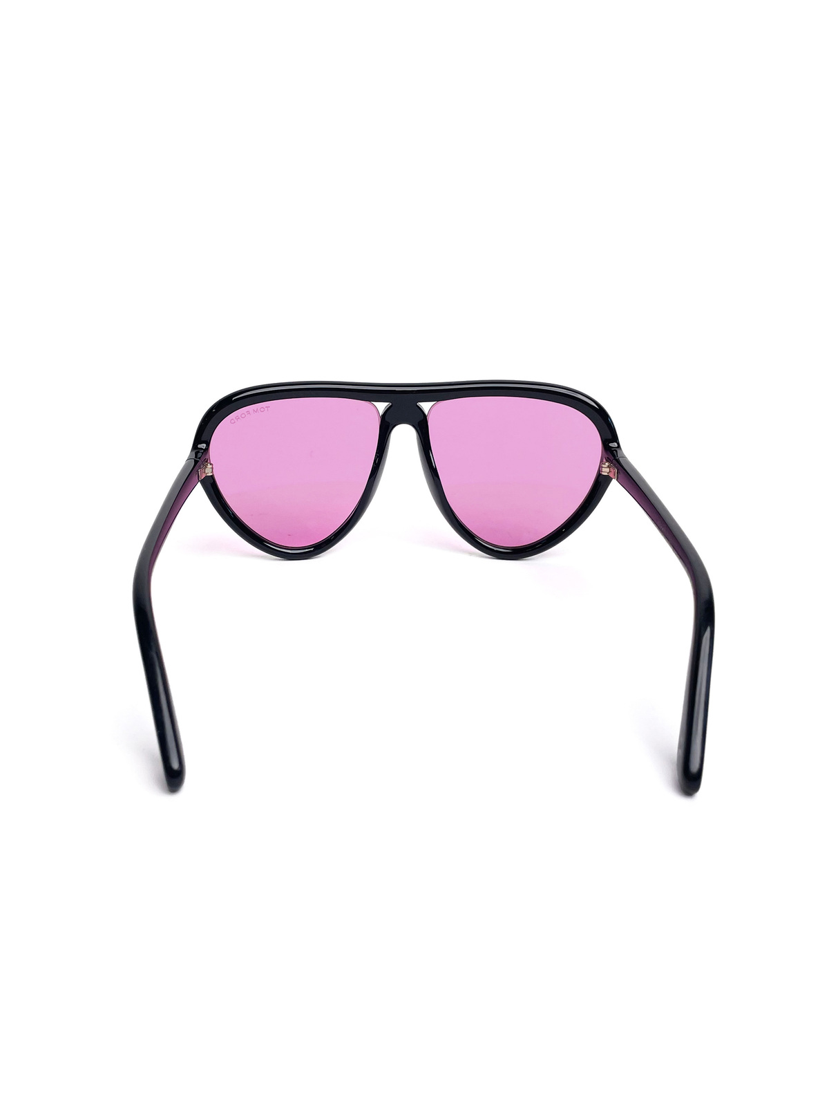 Tom Ford Black Frame Pink Lens Sunnies - AirRobe display picture 3