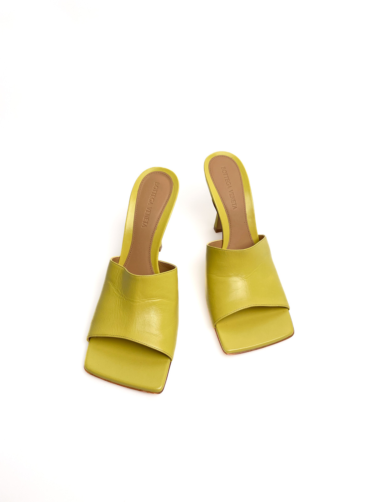 Bottega Veneta Yellow Sandals - AirRobe