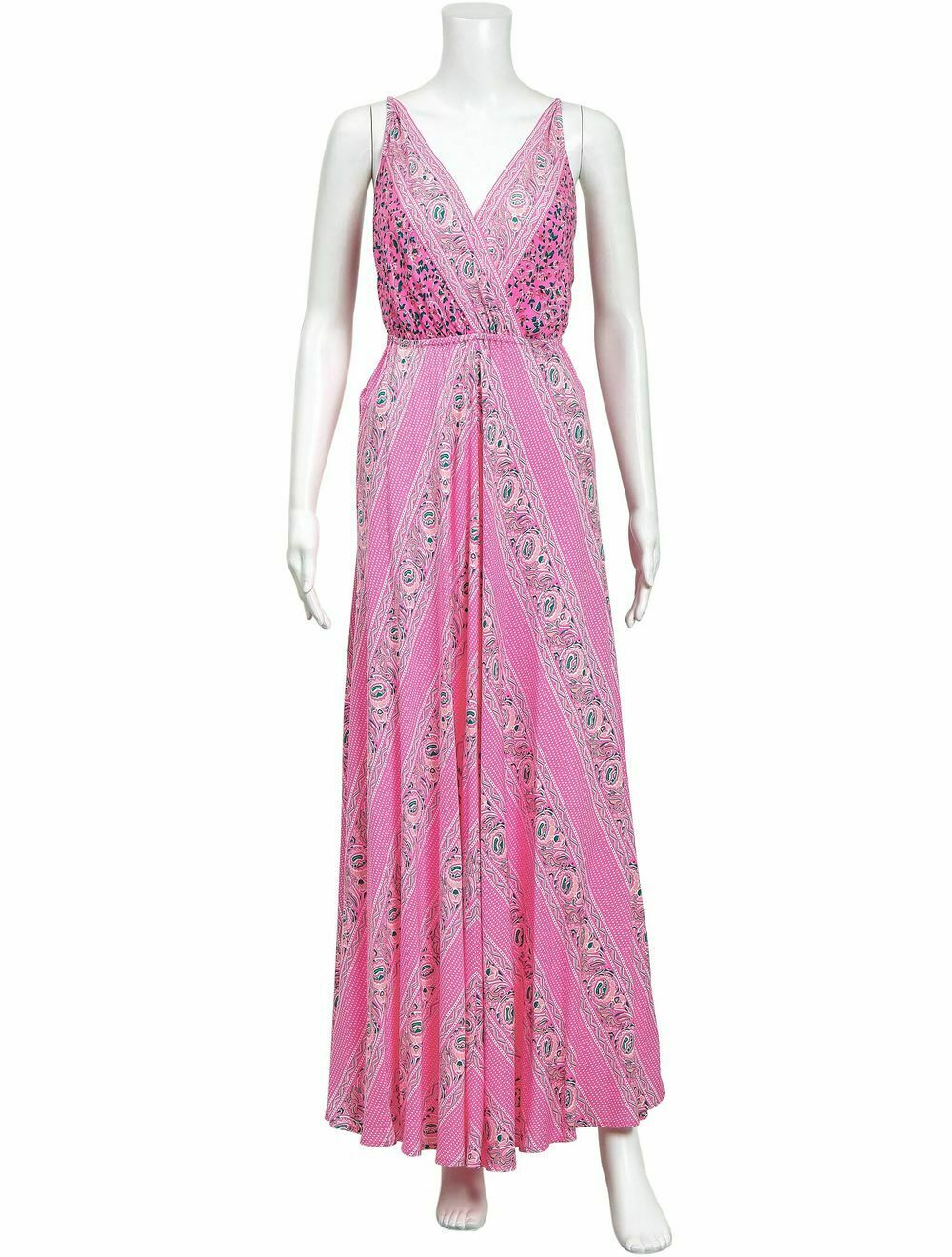 Malia Pink Patchwork Maxi Dress RRR$349