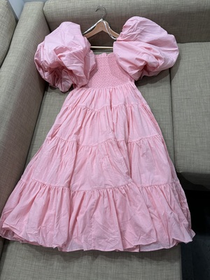 Aje. puff sleeve midi dress 6 new - AirRobe