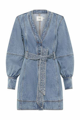 Aje. long sleeve denim dress 12 - AirRobe