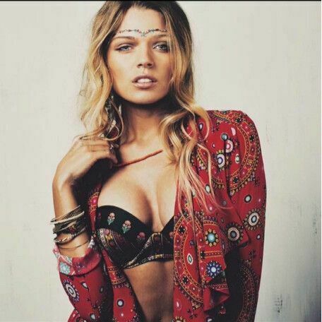 Universe Gypsea Red Wrap Jacket