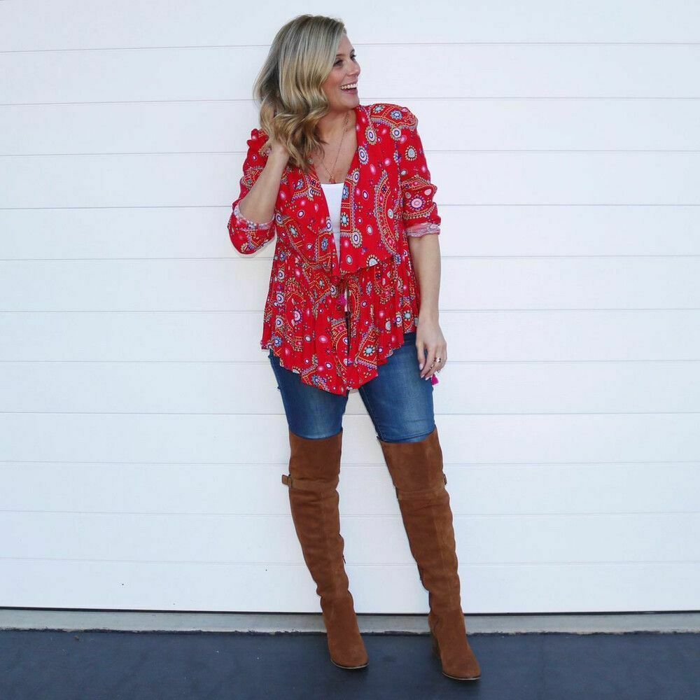 Universe Gypsea Red Wrap Jacket