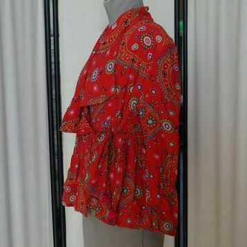 Universe Gypsea Red Wrap Jacket