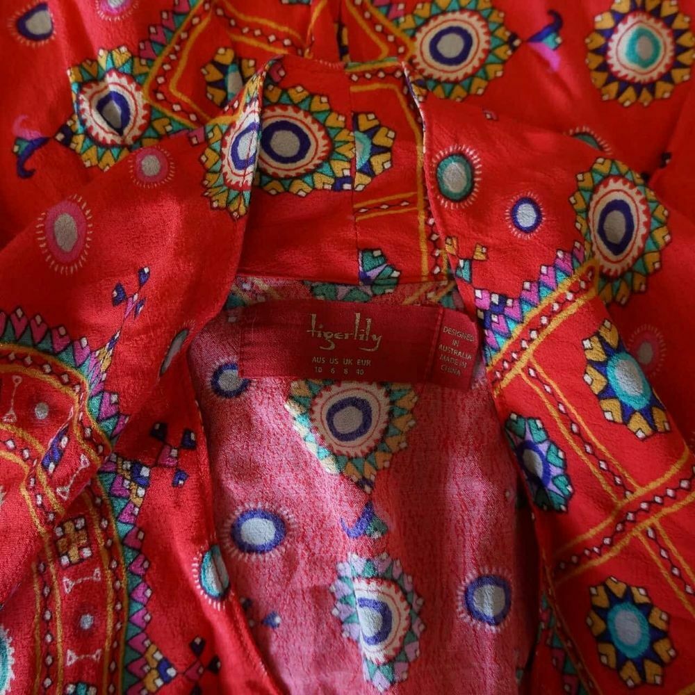 Universe Gypsea Red Wrap Jacket