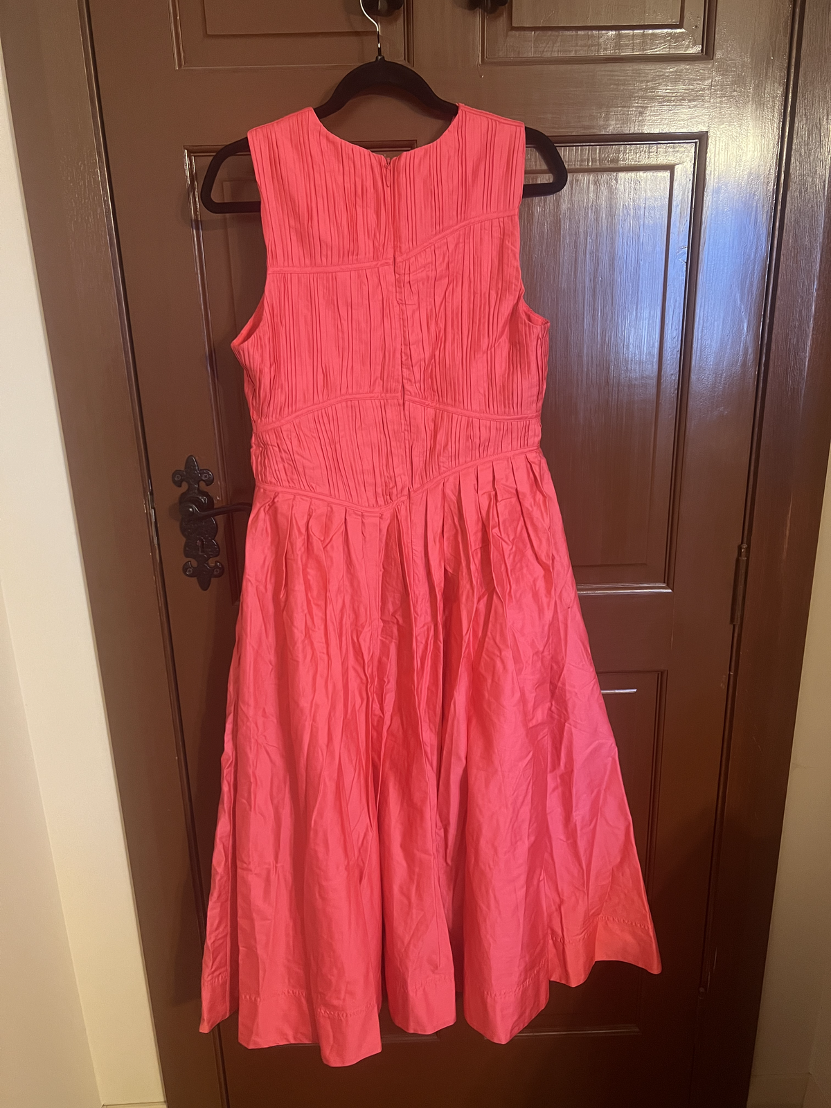 Nya Gathered Midi Dress - size 10
