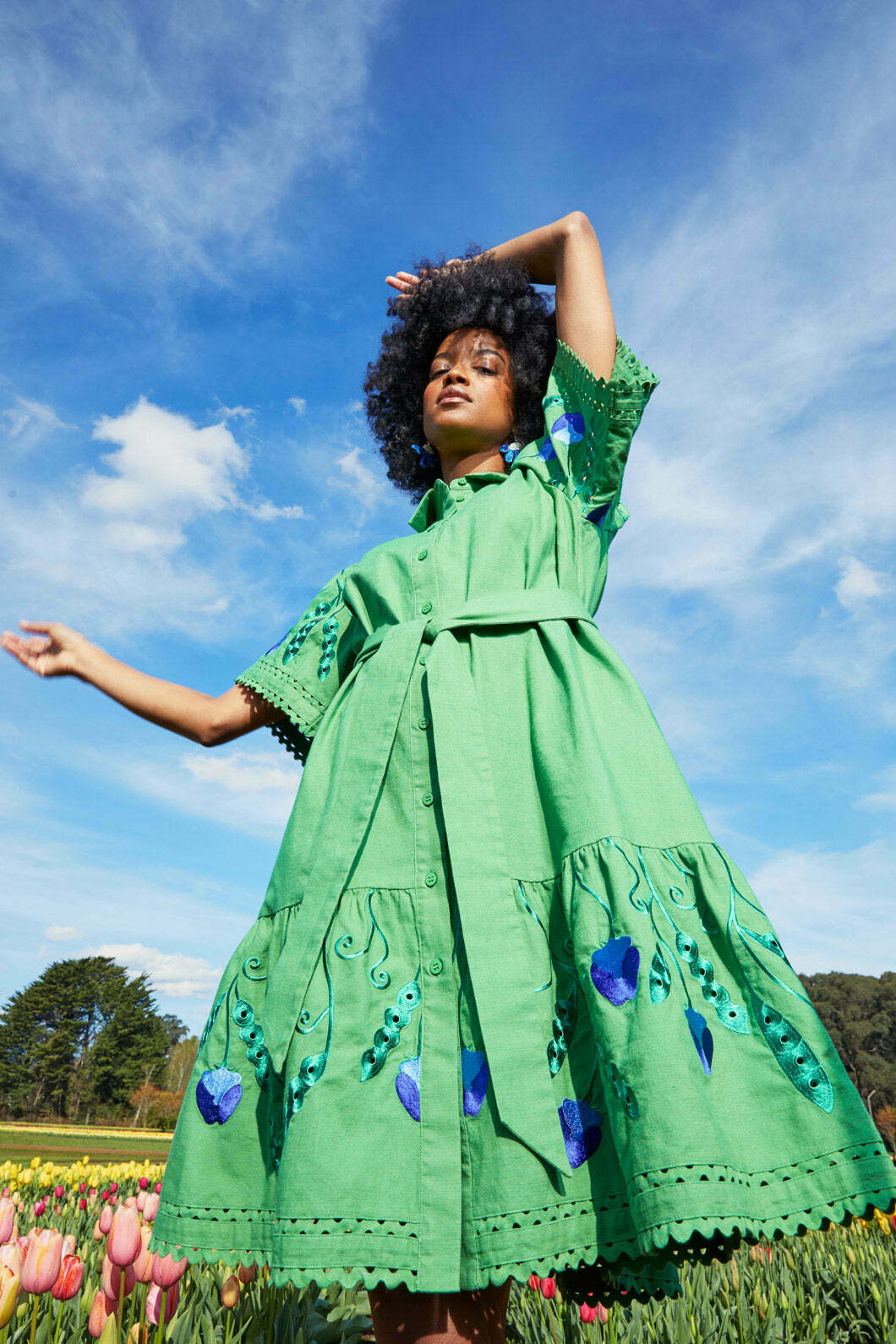 slim fit dress slacks Elsie Smock Dress – Gorman main image 0